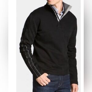 Hugo Boss 1/4 Snap Button Pullover Sweater men’s classic size L